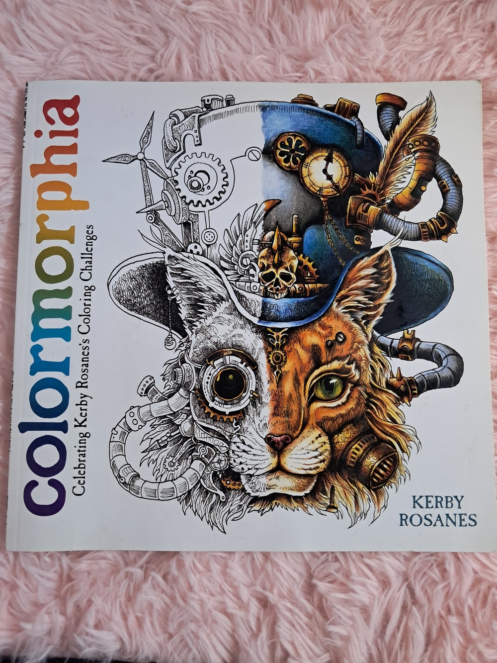 Kerby Rosanes ColorMorphia Coloring Book - Challenges! Beautiful Art!